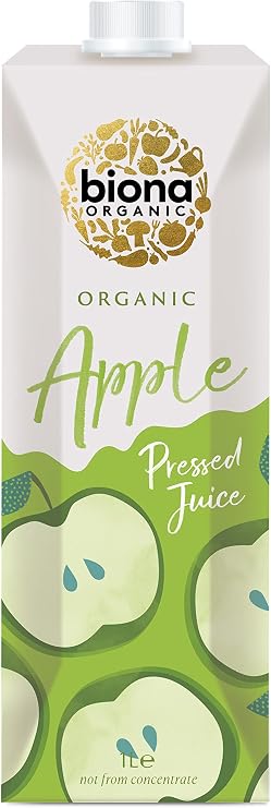 Biona Organic Pressed Apple Juice 1 Litre