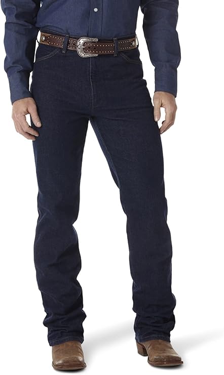 Wrangler Men's Cowboy Cut Stretch Slim Fit Boot Cut Jean