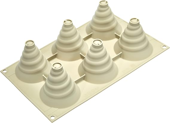 Silikomart Soffice incanto Silicone Mould, Grey