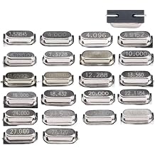 10Pcs Passive Crystal Oscillator 4MHZ 6MHZ 8MHz 10Mhz 12MHZ 11.0592M 16MHZ 20MHz 22.1184M 24MHZ 25MHZ 26Mhz 27Mhz(3.579545Mhz)