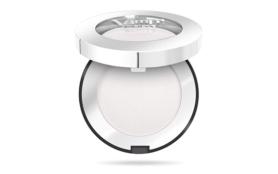 Pupa Milano Vamp! Matt Eyeshadow - Matt Effect Compact Eyeshadow - High Blendability - Intense Color - Soft Textured - Gives Eyes A Deep And Sophisticated Look - 010 White Chalk - 0.088 Oz