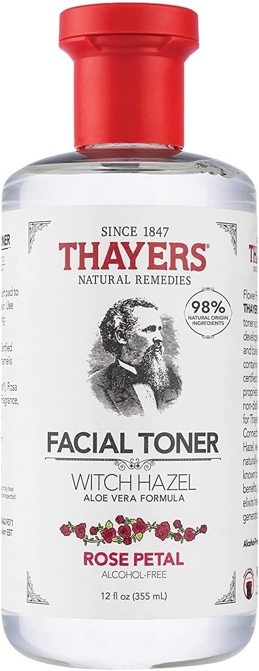 Thayers Witch Hazel with Aloe Vera Rose Petal - 12 fl oz