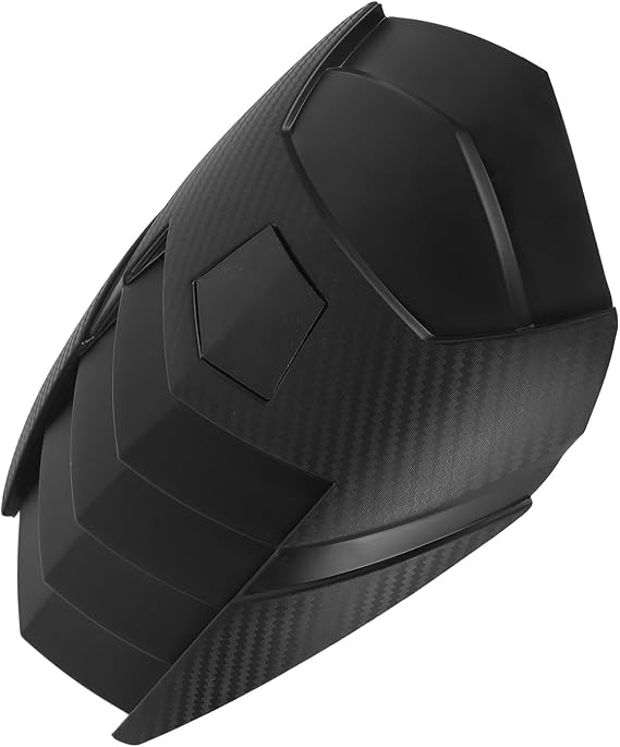 Rear Mudguard, Splash Proof Protective ABS Plastic Rear Tire Hugger with Carbon Fiber Color, Universal for Motorbikes