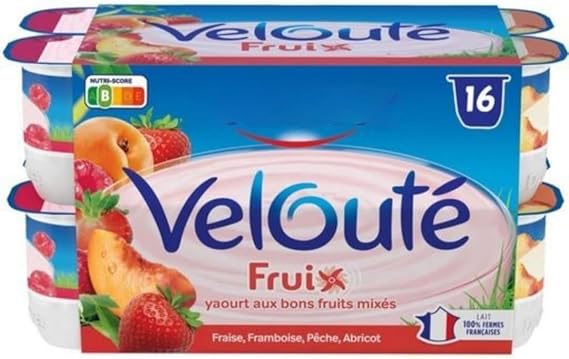 Veloute variety of yogurts 16x125g - pack of 4
