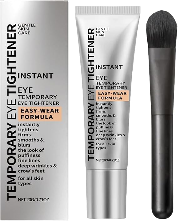 Instant Firm Eye Tightening Cream,Temporary Eye Tightener,.Instant & Temporary Under EyeTightener Cream, Easy-Wear Formula for EyeBags & Puffiness (1)