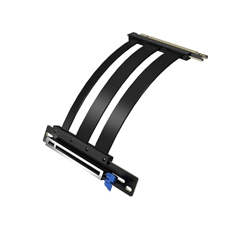 PCIe 5.0 Riser Cable GPU Gen 5 PCI-E 16X Extension Cable Compatible with RTX4090/5090/RX7900TX(200mm)