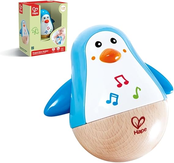 Hape E0331 Stehauf-Penguen, Kleinkindspielzeug