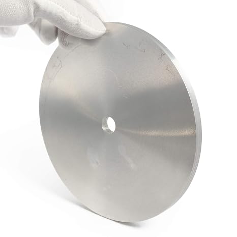 JINGLING 6" inch Aluminum Lapping Plate Master Lap Base 1/2" Arbor Hole Grinding Pads Lapidary for Diamond Flat Lap Disk Grinding Disc Abrasive Wheel
