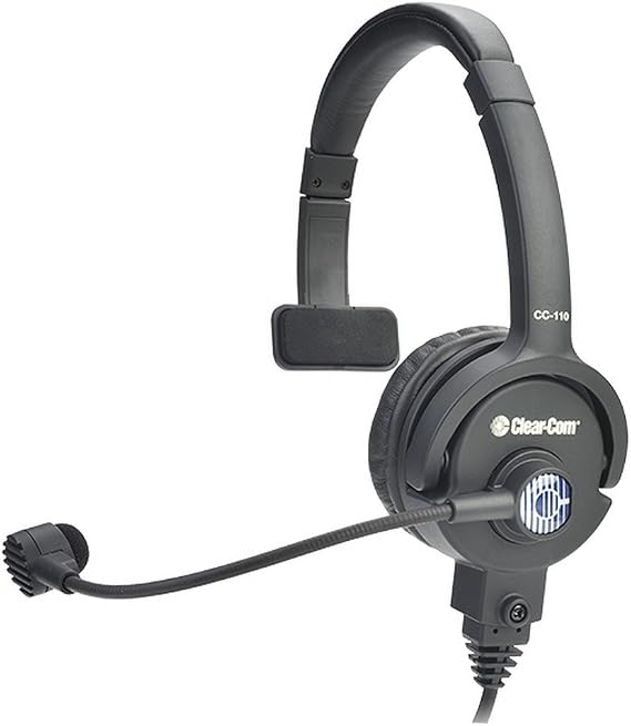 Clear-Com CC-110-X5 | Single On Ear 5 Pin Male XLR Cardioid Headset