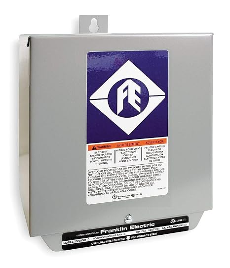Franklin, 2821138110, Control Box, 5HP, 230V, 1Phase