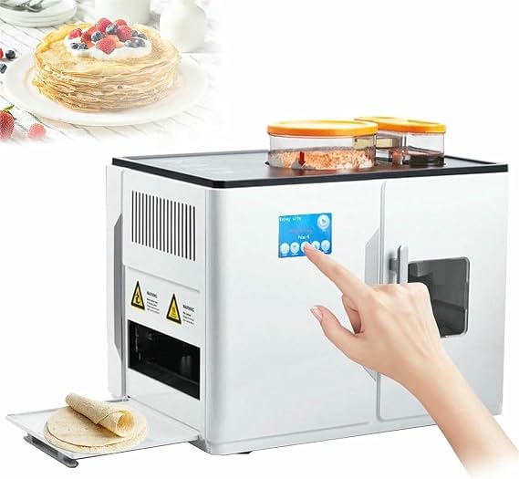 Fully Automatic Roti and Chapati Maker,Roti Maker Machine, Make 20 Delicious Flatbreads, Tortillas, and Pitas in One Go with One, Button Operation for Perfect Indian Roti