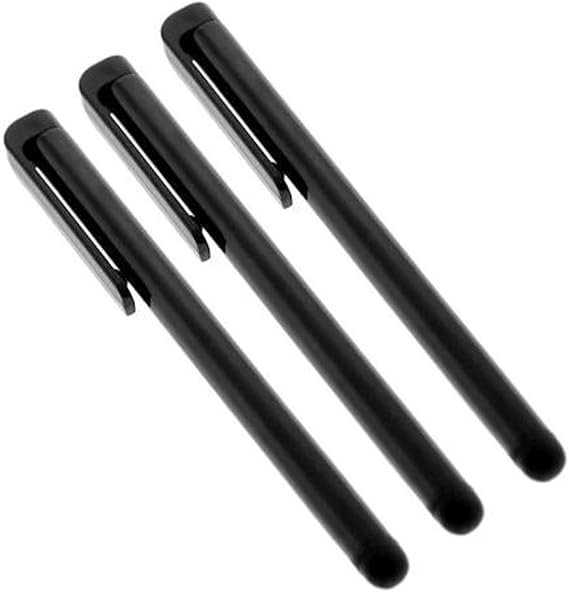 Premium 30 Pack Stylus Compatible with Sony Sony Xperia Z3 Tablet Compact Custom Digital Slim Touch Pen for Your Capacitive Touch Screen! (Black)