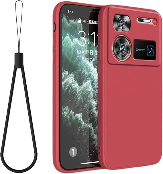 Phone Case for Nubia Z70S Ultra, Premium Liquid Silicone Full Coverage Case