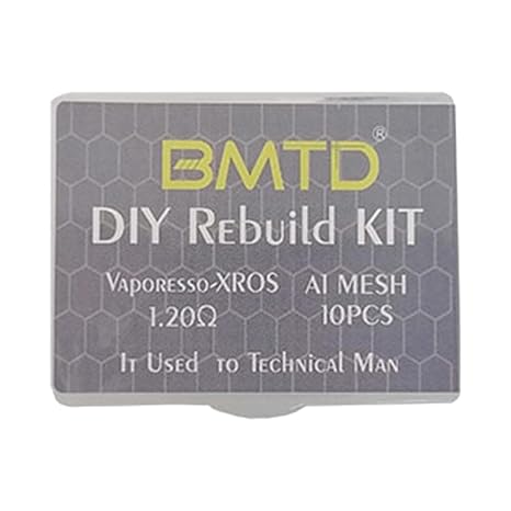 DIY Rebuild Kit NI80 Mesh Coil DIY Tool Accessory Gray XROS 1.2