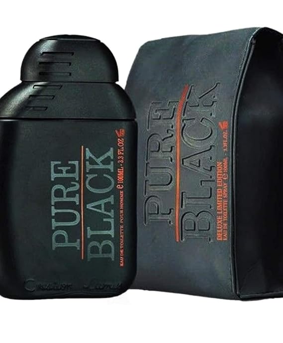 Pure Black Perfume By Creation Lamis for Men Spray 3.4