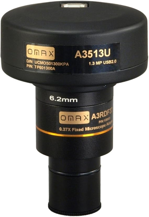 OMAX A3513U 1.3MP Digital USB Microscope Camera with Advanced Software