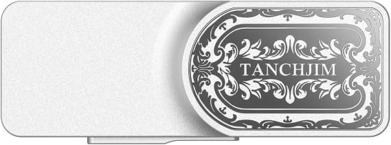 TANCHJIM Luna Dual CS43198 Portable USB DAC/AMP Dual Output Ports 3.5mm & 4.4mm DSD256 Headphone Amplifier (Limited Edition-Silver Sword)