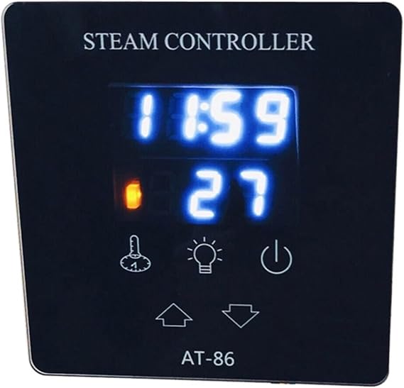 Steam Generator,Steam Shower, AT Series Steam Bath Generator AT-86 Controller,Sauna Steamer Controller,for Suitable Space Heating