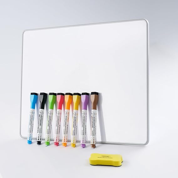 A3 Whiteboard with Pens and Erasers