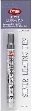 Krylon K09902A00 Leafing Pens, Silver, .33 Ounce
