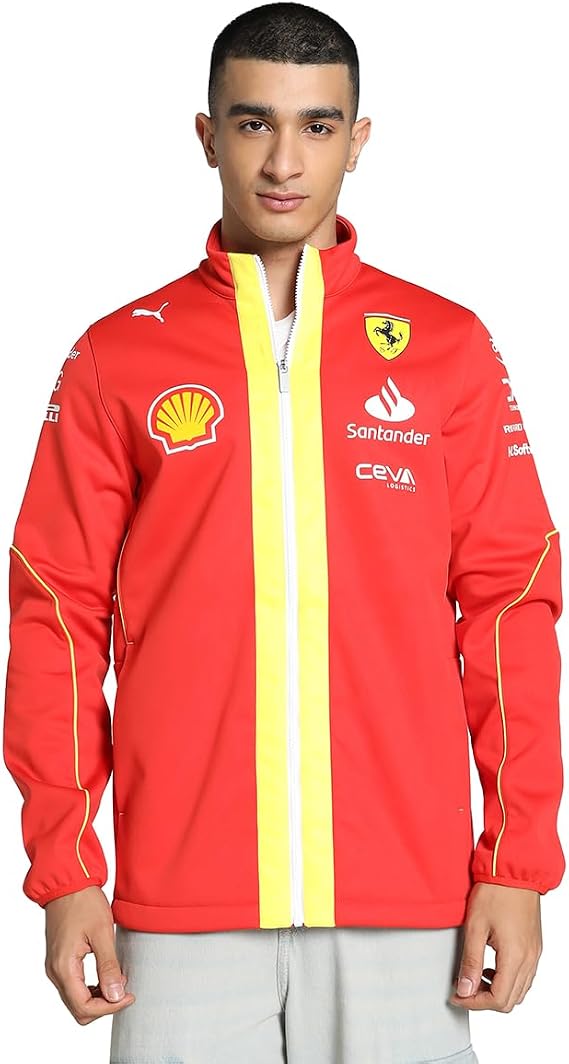 PUMA Scuderia Ferrari Men's 2024 Team Softshell Jacket