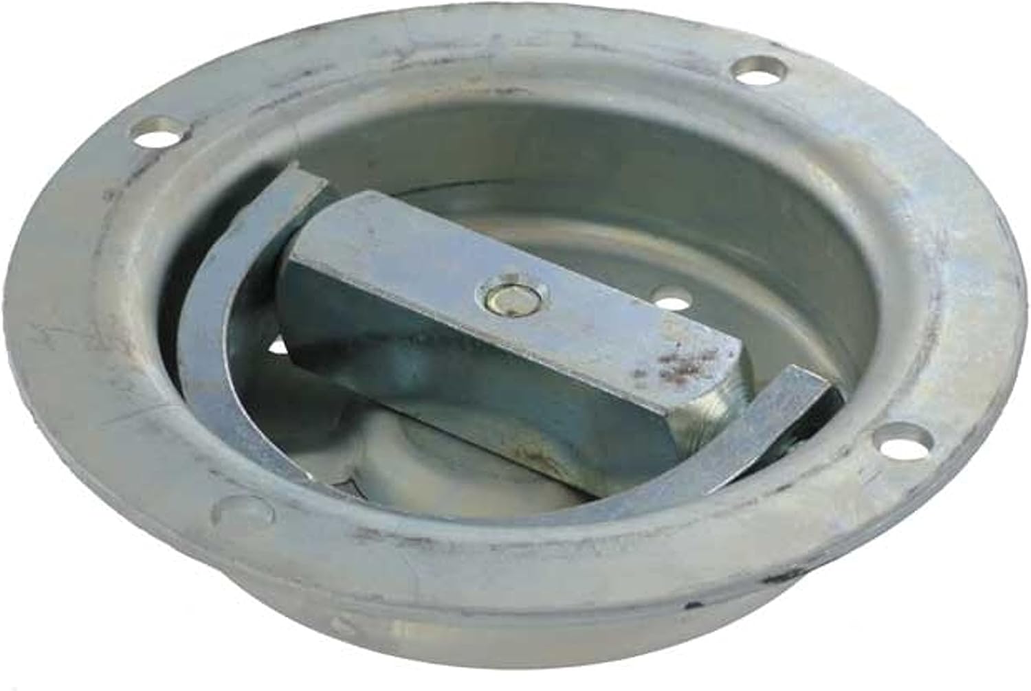 US Cargo Control Rotating Pan FittingRecessed Mount D-Ring Tie Down 6,000 lbs. Break Strength