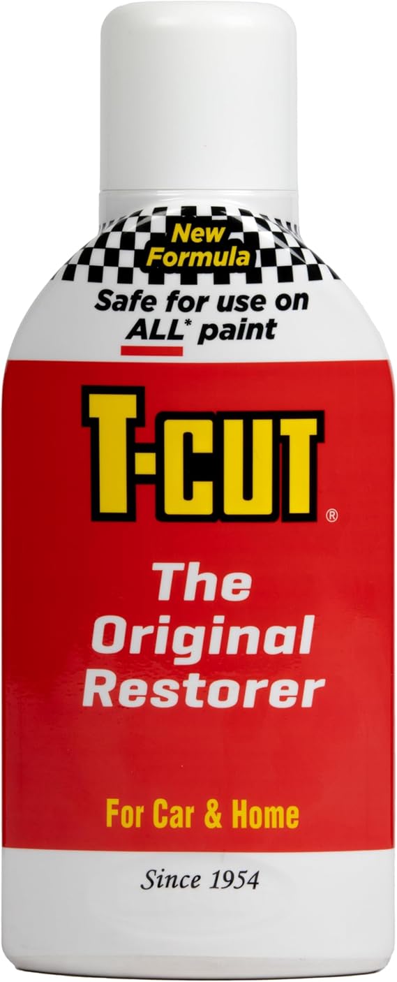 T-Cut Original Restorer 17 fl oz Paint Restorer, Scratch Remover & Oxidation Cleaner for Cars, Bikes, Boats & More