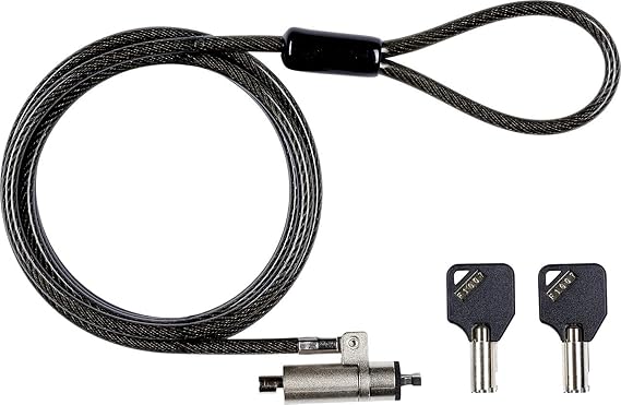 Security Lock w. Keys Wedge GLB220301 Kensington Lock Security Locks