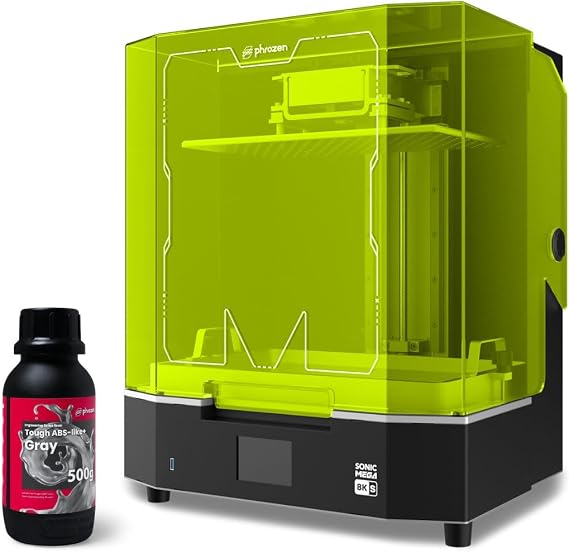 Phrozen Mega 8K S Bundle with BASF ABS-Like+ Gray (500G)