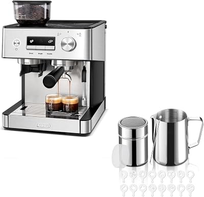 Gevi Espresso Machine&4pcs Milk Frother Pitcher