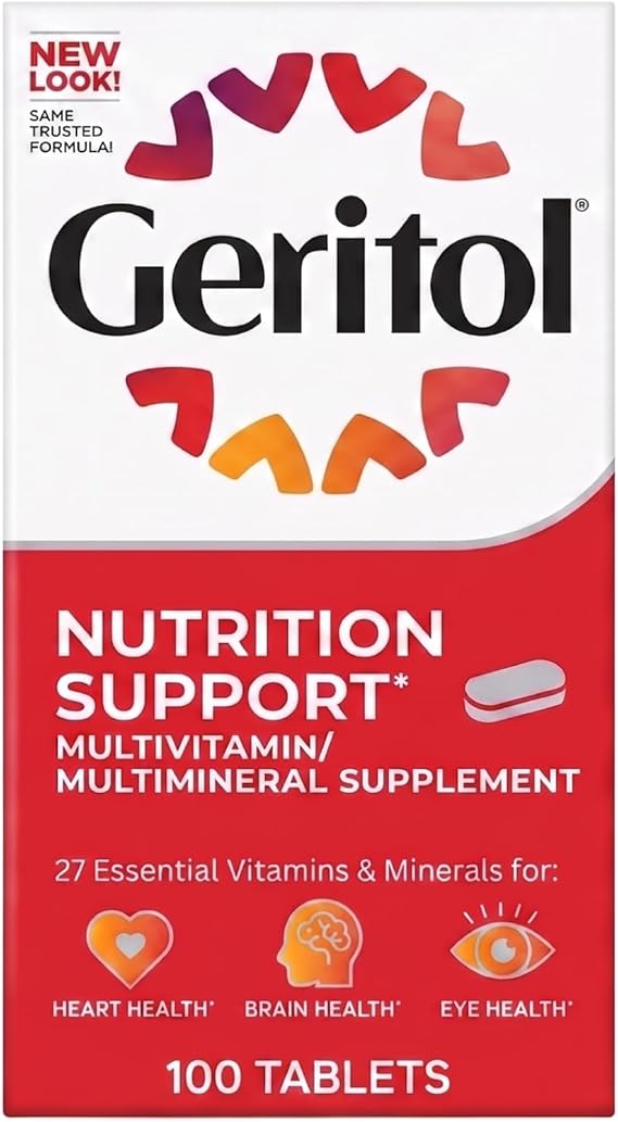 Geritol Multivitamin 100 tab (Formerly Called Geritol Complete - Same Product!)