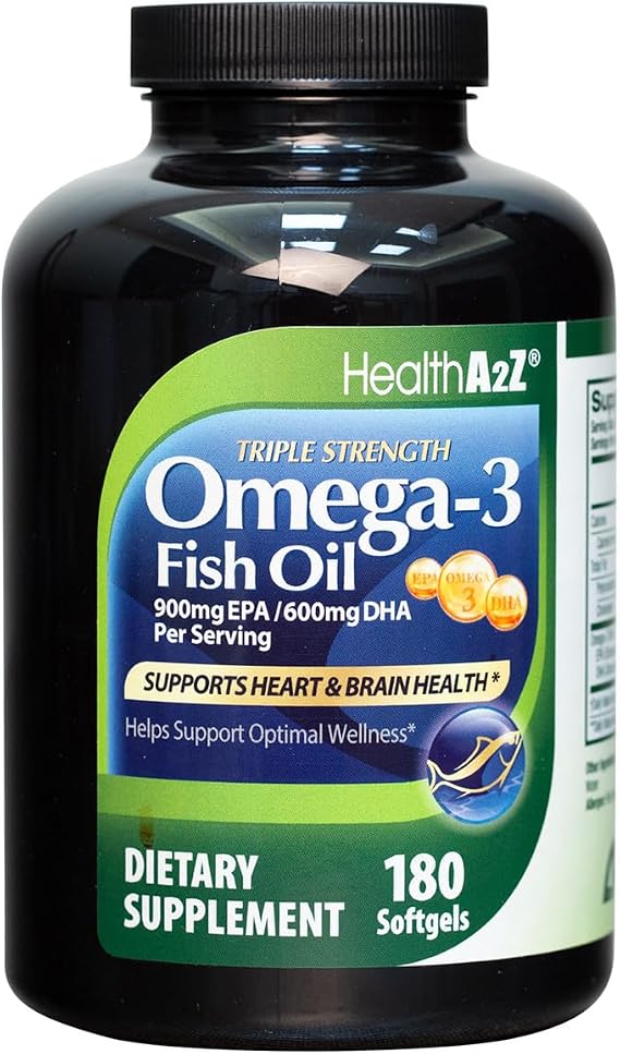 Omega 3 Fish Oil high protency, 180 ct