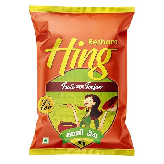 Hing Powder, Trusted Brand Special Asafoetida Powder|For Daily Use - No Garlic, No Onion|Antioxidants Rich - 60 Gram