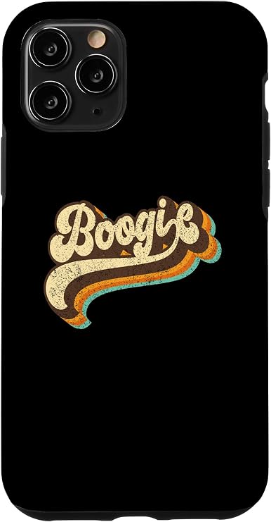 iPhone 11 Pro Boogie Retro 60s 70s Disco Party Costume Vintage Groovy Case