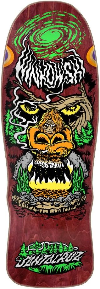 SANTA CRUZ Winkowski Bigfoot Pro Shaped 10.35in x 30.54in Skateboard Decks