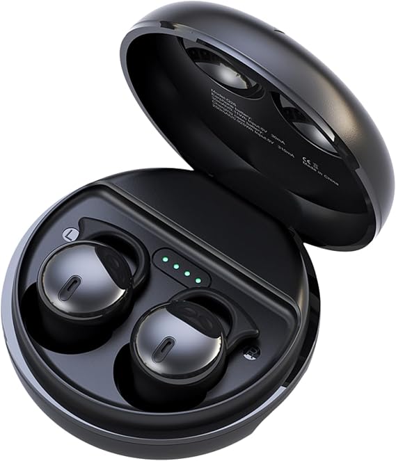 Invisible Sleep Headphones, Sleeping Earbuds for Side Sleepers (Black)