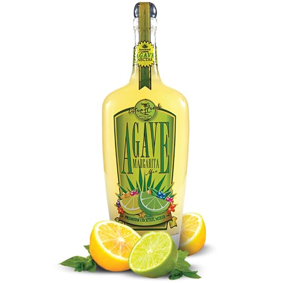 Premium Agave Classic Margarita Mix (750 ml Glass Bottle)