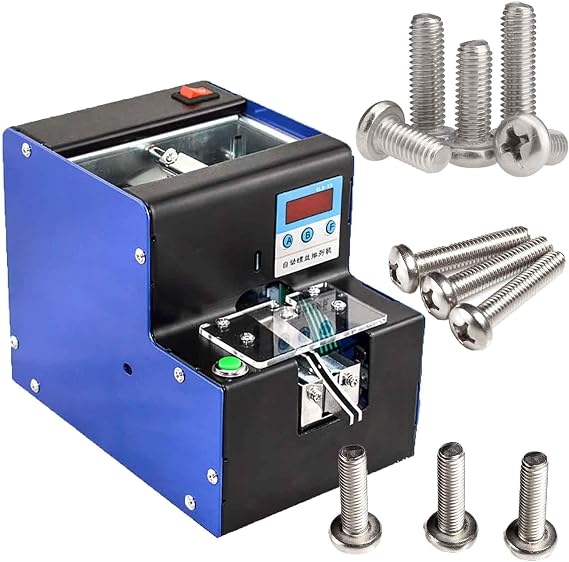 Digital Screw Counter Machine,Automatic Screw Point Machine,1.0-5.0mm Adjustable,30w 800pcs Automatic Screw Feeder Screw Machine,Quantity 0-9999,for Screw Packaging Industry