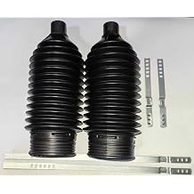 Left & Right Steering Boots Bellows Kit 604615 Replacement For 2008-up EZGO RXV G/E Golf Carts Steering Box Driver & Passenger Sides