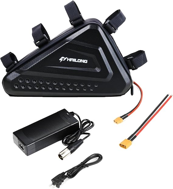 H HAILONG 36V 48V 52V Universal Power Pack with Waterproof Case for 250W-1500W