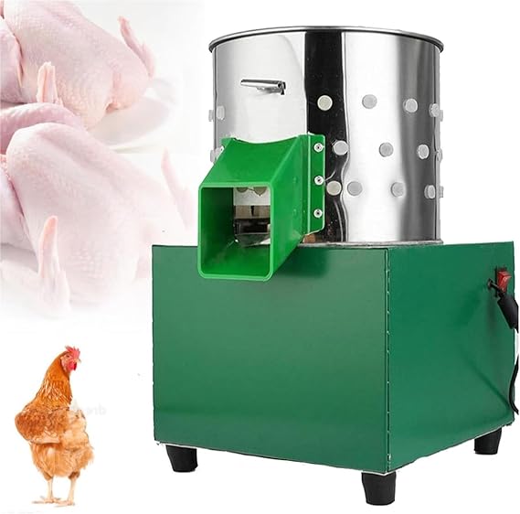 Chicken Plucking Machine, Poultry Plucker Machine,Automatic Chicken Plucker,Electric Chicken Plucker, Stainless Steel Poultry Plucker Machine, Quick