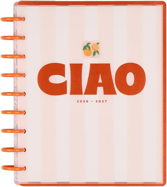 Happy Planner Disc-Bound Planner July 2026June 2027, Classic Size