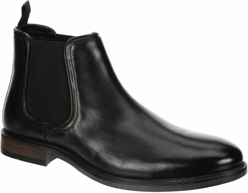 Franco Fortini Glory - Men's Casual Slip-On Chelsea Dress Boots