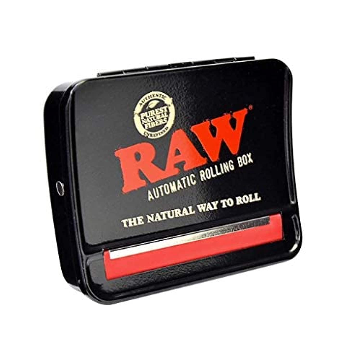 RAW 79mm Adjustable Automatic Cigarette Rolling Box RED