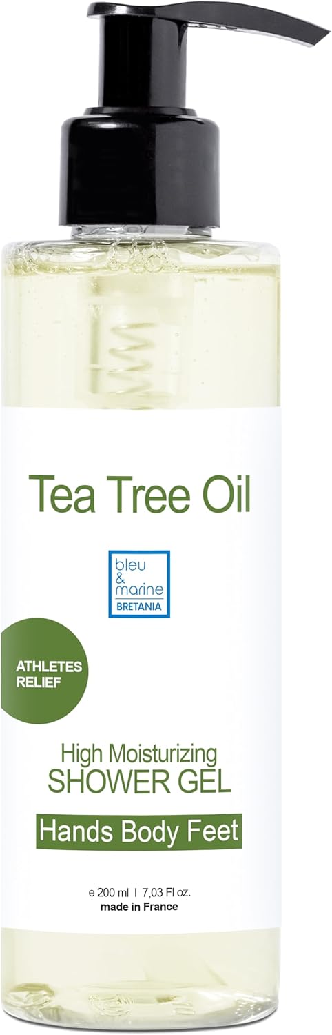 Shower Gel, Bath Soap and Shampoo Body, Face, Feet, Nails, Armpits and Hair Fights Body Odour. Purifies, Detoxifies and Cleanses. Natural Skin Care - 200 ml