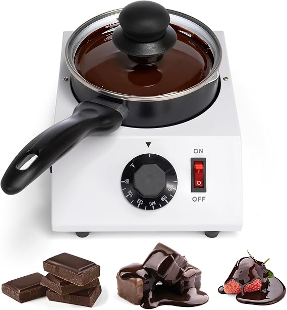 Dyna-Living Chocolate Melting Pot Electric Chocolate Melter Warmer Pot