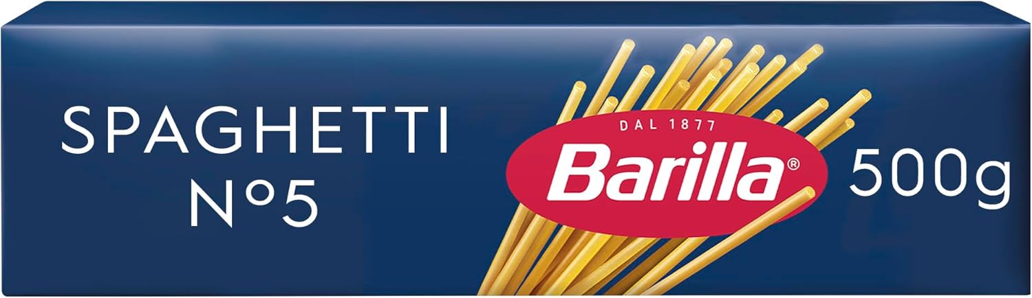 Barilla Spaghetti N. 5, 8-Pack (8 x 500 g)