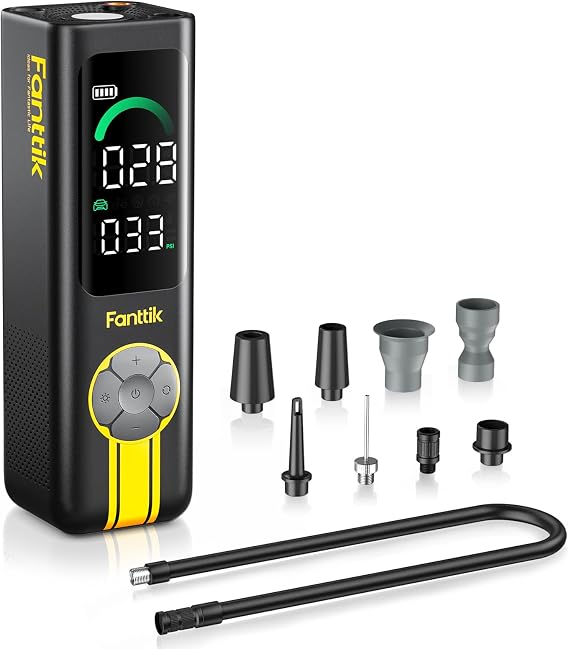 Fanttik X10 Cross Tire Inflator/Blower 2-in-1, 150PSI Cordless Air Pump
