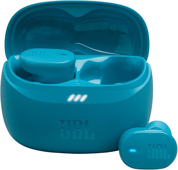 JBL Tune BUDS2 Earbuds TWS Headphones, Turquoise