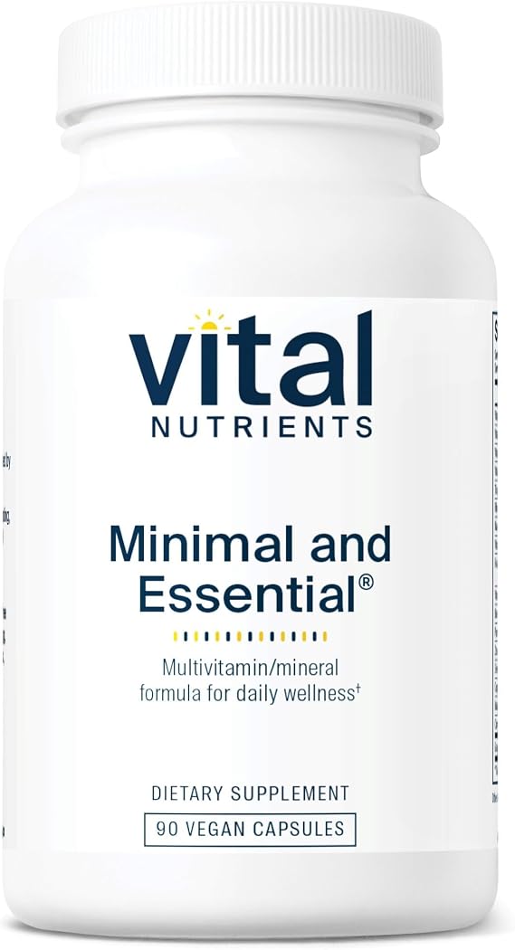 Vital Nutrients Minimal and Essential Multivitamin, 90 Capsules